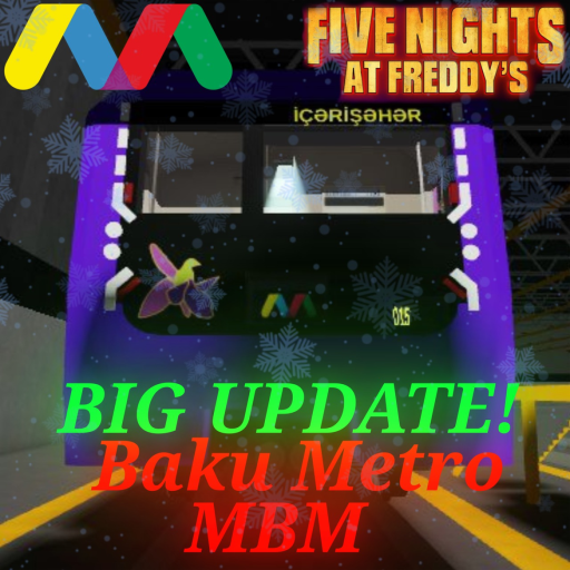 [❄️]Baku Metro MBM(Red,Xatai line)NEW DEPO🎉 official Roblox game thumbnail