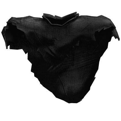 Black Grunge Cape of Death Roblox item