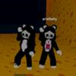 the pink and arial baby fans show