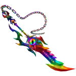 ⏳ANIMATED | Rainbow Chained Overseer Sword