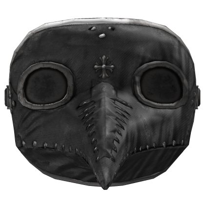◈ Grunge Plague Mask Gray Brown Roblox item