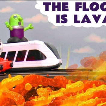 Guida i treni nella lava