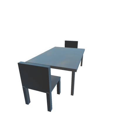 Rectangular Glass Table