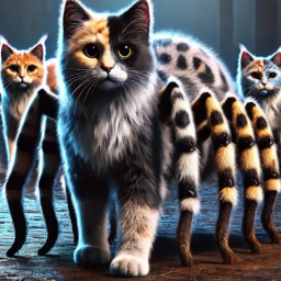 Spider Cats in Area 51