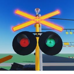Lampu Strobo-Railroad Crossing