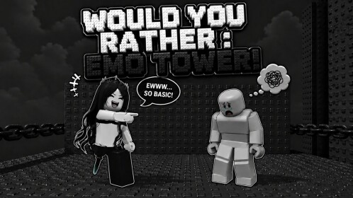 [ASMR KEYBOARDS] Would You Rather : Emo Tower
