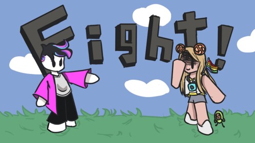 FIGHT FFA! (UPDATED) NEW GUNS!⚔