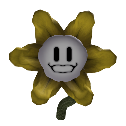 Flowey on your Head. Roblox item