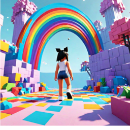 Easy Low Poly Obby [New]