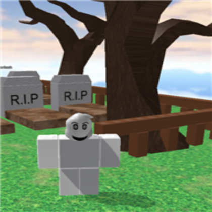 SCARY version of roblox ghost Roblox decal