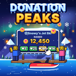 ⛰️ ❄️{ Donation Peaks { WORKS💸}