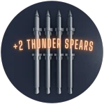 +2 Thunder Spears
