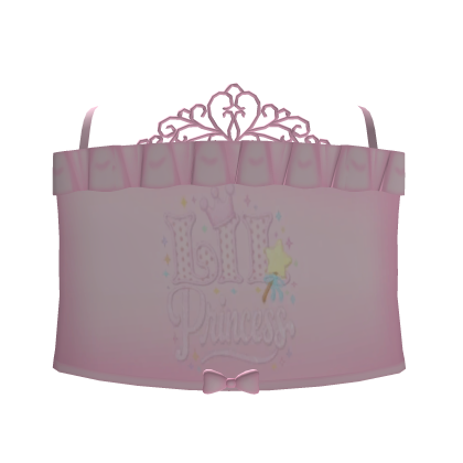 Kawaii Pink Princess Tiara Top Roblox item