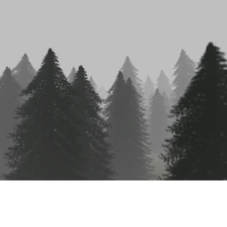Creepy woods icon