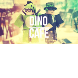 Green & Red Dino Cafe
