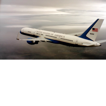 Cruising with Air Force Two