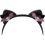🍀Halloween Cat Ears Headband (Black/Pink)