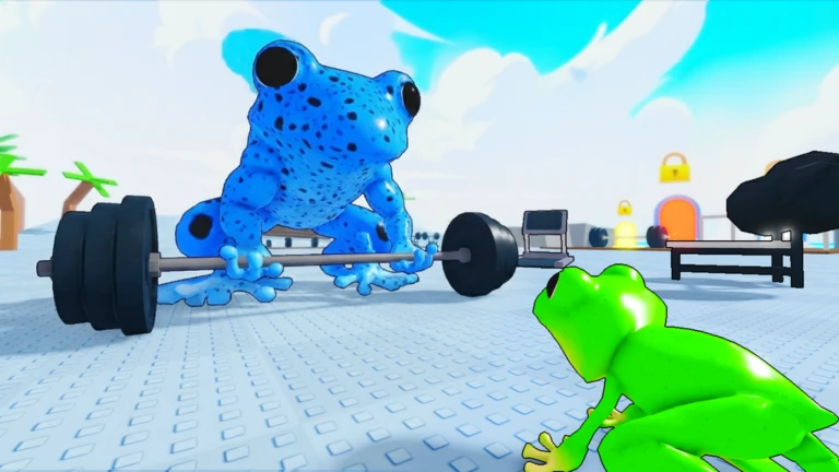 About Weight Lifting as a Frog, Roblox.com