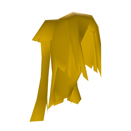 Princess Low Poly Hair - Yellow
