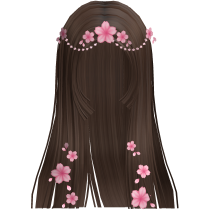 Sakura Princess Hime Cut (Brown) Roblox item