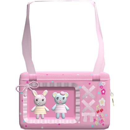 🍓 mezzo piano mimi popo carryall 1.0 pink
