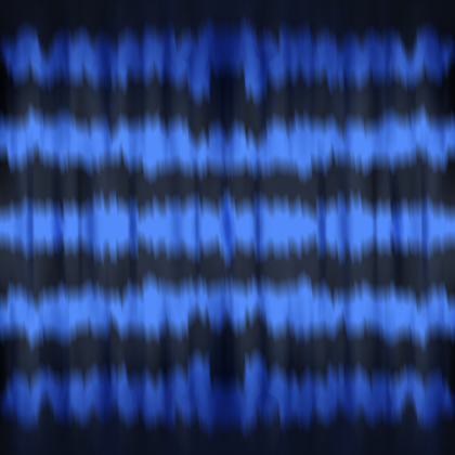 blue raccoon tail hair Roblox decal