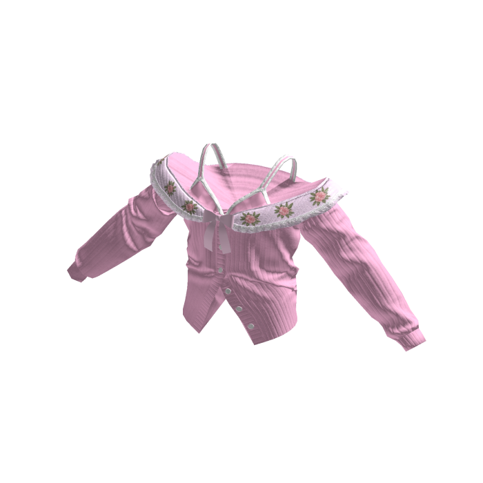 Keju_Pink Cardigan