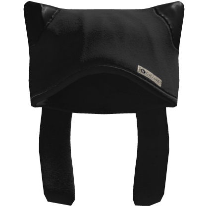 Fotus Cat Ears Hat (Black Version) Roblox item