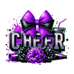 purple thunder cheer team
