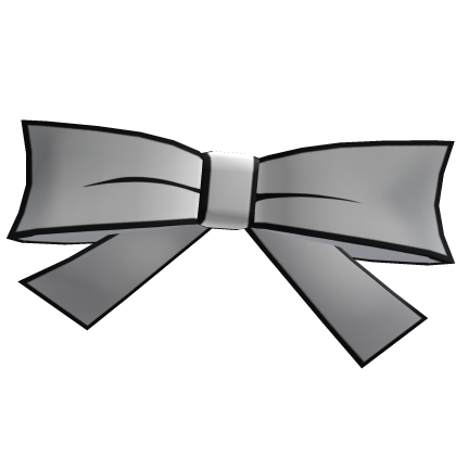 White Anime Hair Ribbon (Mahoro)