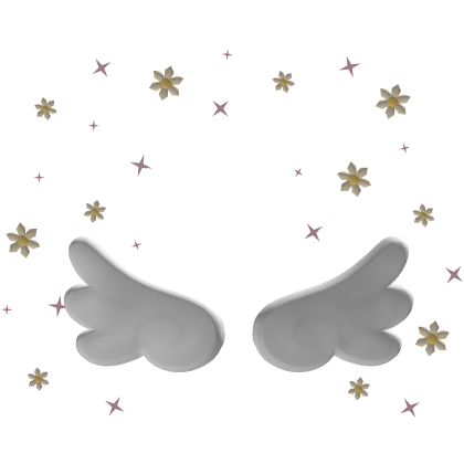 Angel Wings and Dasies Aura