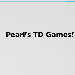 Pearl’s TD Games Interview/Training Center Update!