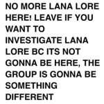 LANA LORE INVESTIGATORS