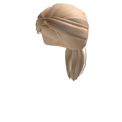 Blonde Low Ponytail Hair Roblox item