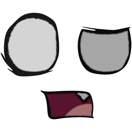 🙀 Scene Surprised Emo Fang Derp Face