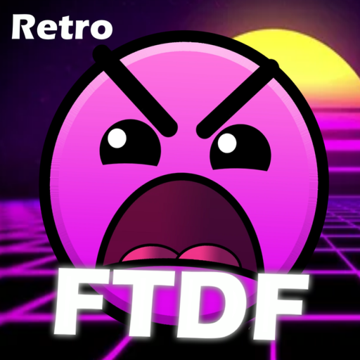 RETRO Find the Geometry Dash Difficulties official Roblox game thumbnail
