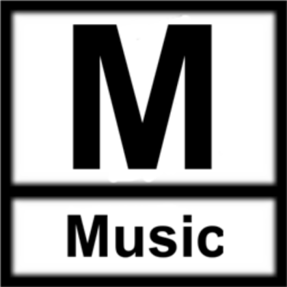 M for Music Roblox decal