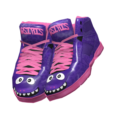 ♡ scene monster purple pink osiris skate shoes 1.0
