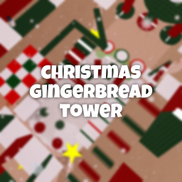 christmas gingerbread tower (NEW!!) 🍬