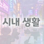 시내 생활