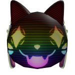 Rainbow Cat Mask