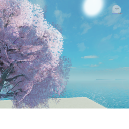 Cherry blossum island