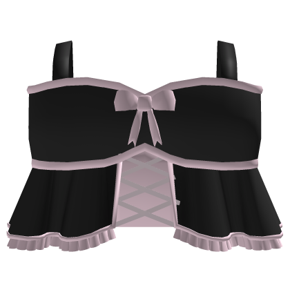 ♡ : kitty witch dress in pink and black