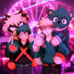 My hero academy group fanes