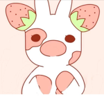 Strawberry cow hangout:)