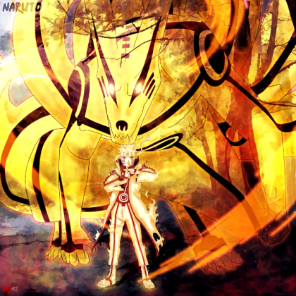 Naruto & Kurama Roblox decal