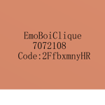 | EmoBoiClique |
