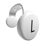White Clockwork Headphones