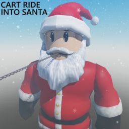 Cart Ride Into Santa!