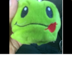 Plushy frog